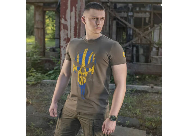 Футболка M-Tac Месник Olive/Yellow/Blue Фото 3
